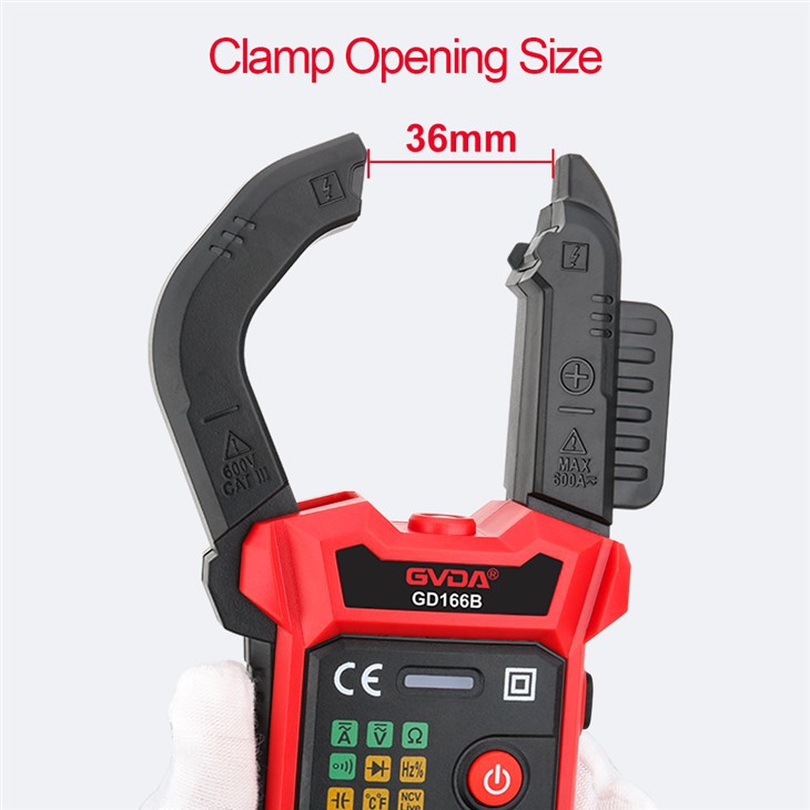 True RMS 6000 Counts Digital Clamp Meter