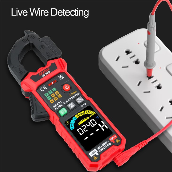 True RMS 6000 Counts Digital Clamp Meter